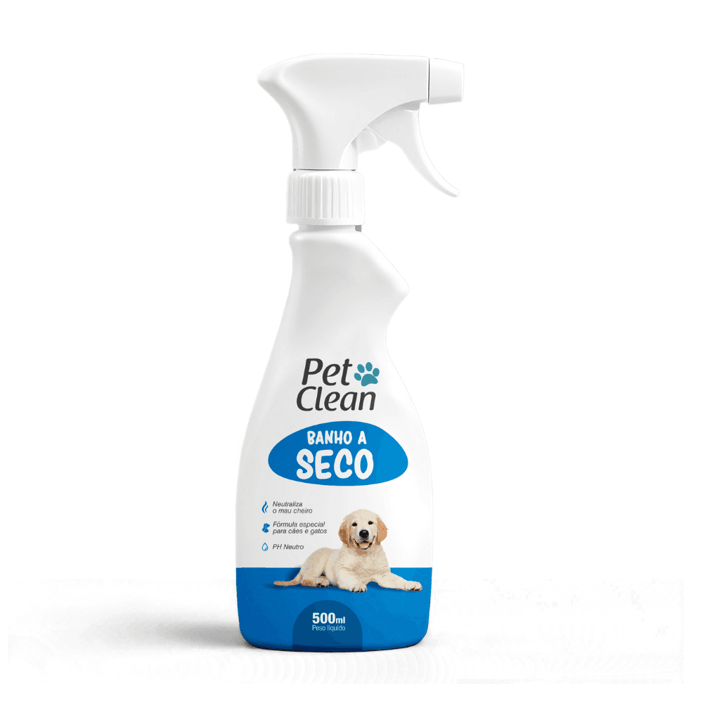 Banho a Seco para Cães Pet Clean 500ml