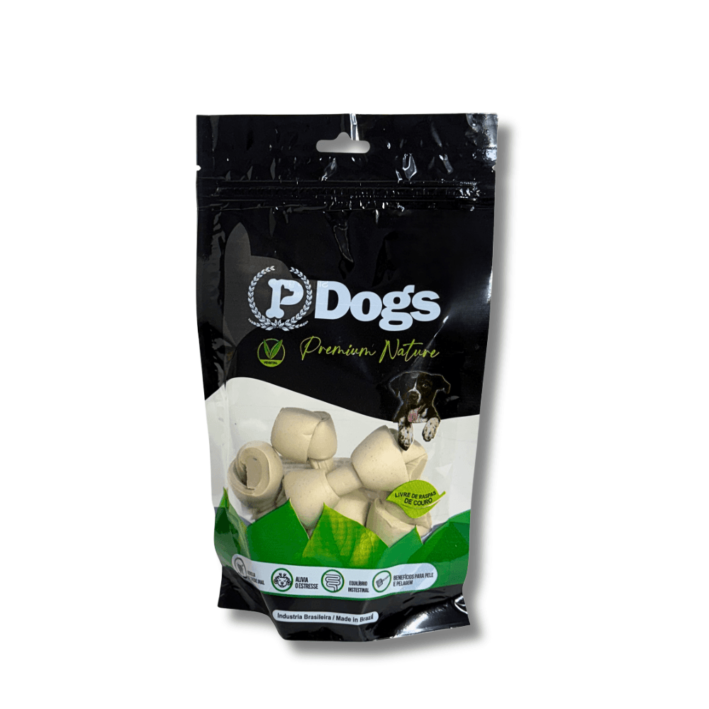 Osso Nó Flex 2–3 — 4 unidades, snack para cães da P Dogs